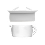 Concavo Butter Dish + Gravy Boat