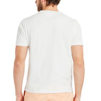 Blue Whales Bay Tee // Off White (L)