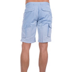 Bermuda Cargo Shorts // Light Blue (Euro: 52)