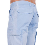 Bermuda Cargo Shorts // Light Blue (Euro: 46)