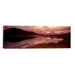 Teton Range, Mountains, Grand Teton National Park (36"W x 12"H x 0.75"D)