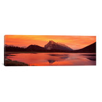 Mt. Rundle + Vermillion Lakes // Banff National Park (36"W x 12"H x 0.75"D)