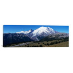 Snowcapped Mountain, Mt Rainier (36"W x 12"H x 0.75"D)