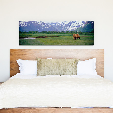 Grizzly Bear (36"W x 12"H x 0.75"D)