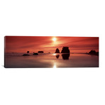 Sea Stacks // Sunset I (36"W x 12"H x 0.75"D)