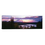 Sunset, Alaska (36"W x 12"H x 0.75"D)