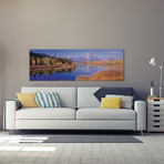 Autumn Landscape I, Teton Range, Rocky Mountains, Oxbow Bend, Wyoming, USA by Panoramic Images (36"W x 12"H x 0.75"D)