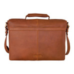 Charles Laptop Work Bag // 15" // Tan