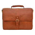 Charles Laptop Work Bag // 15" // Tan