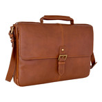 Charles Laptop Work Bag // 15" // Tan