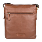 Helvellyn Leather Crossbody // Tan // Small