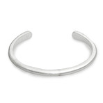 Bracelet // 4mm Brushed Silver