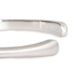 Bracelet // 4mm Brushed Silver