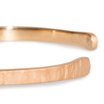 Bracelet // 4mm Bark Gold