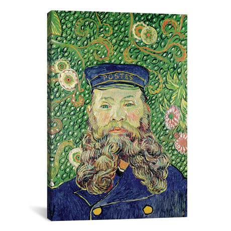 Portrait of the Postman Joseph Roulin, 1889 // Vincent van Gogh (18"W x 26"H x 0.75"D)