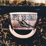 Don't Tread On Me Ring // .999 Copper (Size 8)