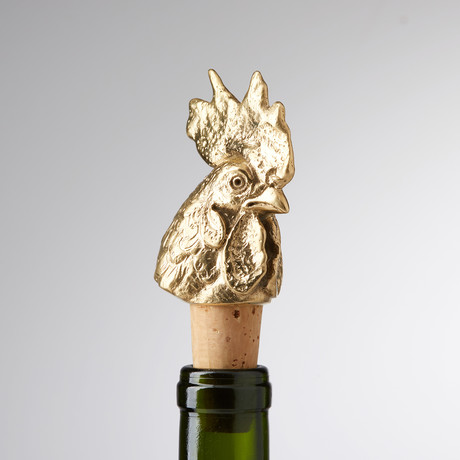Rooster Wine Stopper