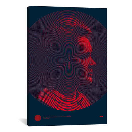 Marie Curie // 2046 Design (26"W x 18"H x 0.75"D)