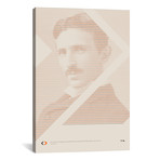 Nikola Tesla // 2046 Design (18"W x 26"H x 1.5"D)