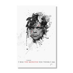Shadow Collection // Tyrion Lannister // Stretched Canvas (16"W x 24"H x 1.5"D)