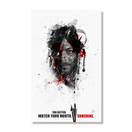 Shadow Collection // Daryl // Stretched Canvas (16"W x 24"H x 1.5"D)