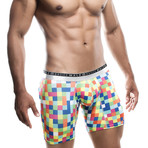 Pixel Hipster Boxer Brief // Multicolor (S)