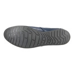 Perforated Slip-On Loafer Sneaker // Dark Blue (Euro: 40)
