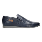 Perforated Slip-On Loafer Sneaker // Dark Blue (Euro: 40)