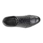 Perforated Heel Thin Sole Sneaker // Black (Euro: 42)