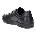 Pieced Arched Sole Lace-Up Sneaker // Black (Euro: 42)