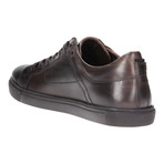 Tonal Pieced Thick Sole Sneaker // Dark Brown (Euro: 44)