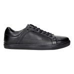 Pieced Thick Sole Sneaker // Black (Euro: 38)