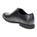 Mixed Texture Colorblocked Derby // Black (Euro: 44)