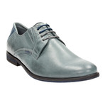 Mixed Texture Colorblocked Derby // Grey (Euro: 43)