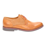 Quilted Pieced Lace-Up Derby // Light Brown (Euro: 42)