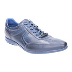 Tonal Pieced Lace-Up Sneaker // Dark Blue (Euro: 42)