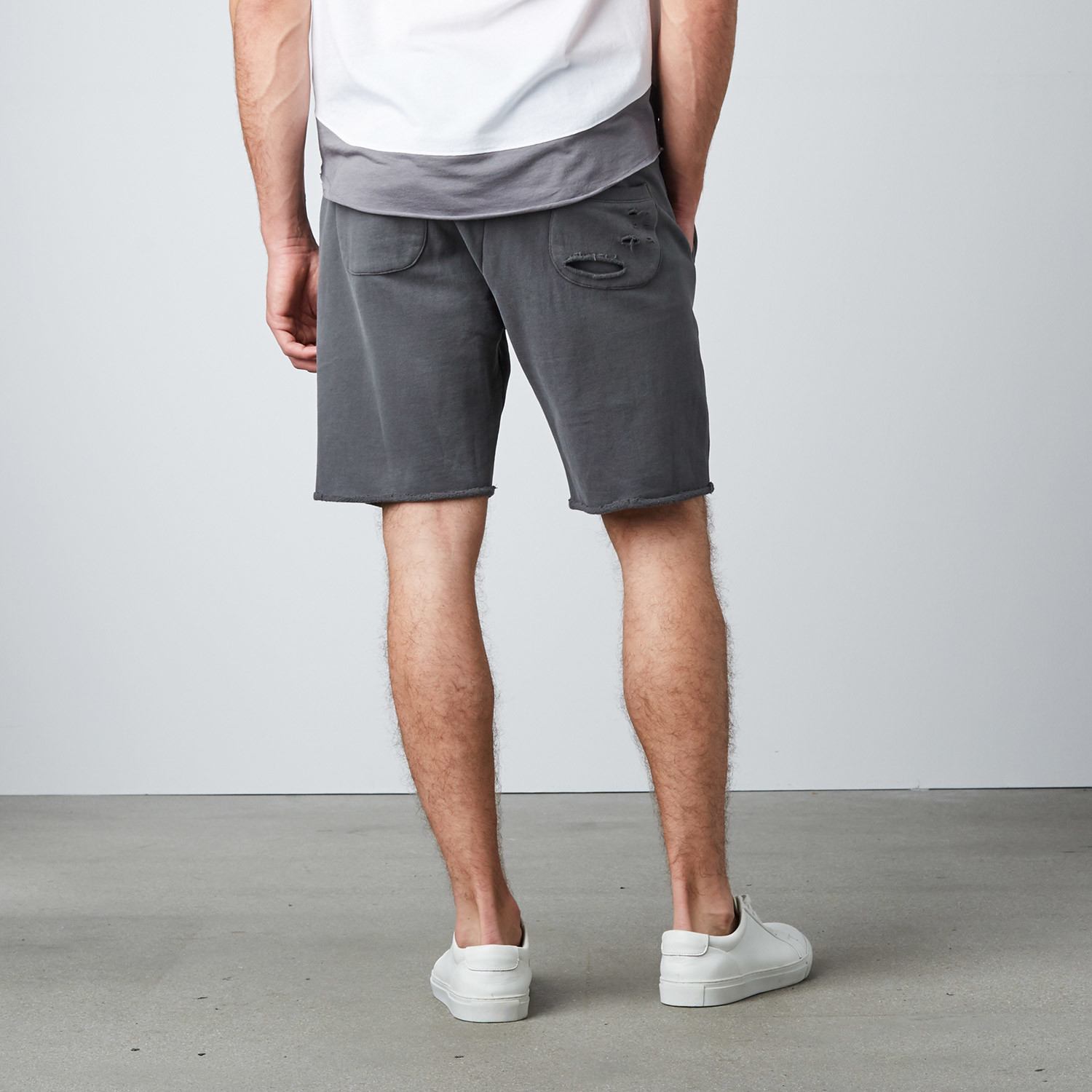 Laser-Cut Shorts // Grey (XL) - Clearance: Clothes Make The Man - Touch ...