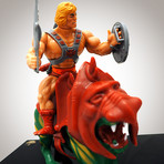 1981 Masters Of The Universe // He-Man + Battle Cat