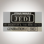 1983 Star Wars // Sy Snootles + The Rebo Band