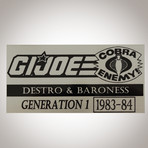 1983-84 Gi Joe // Destro + Baroness