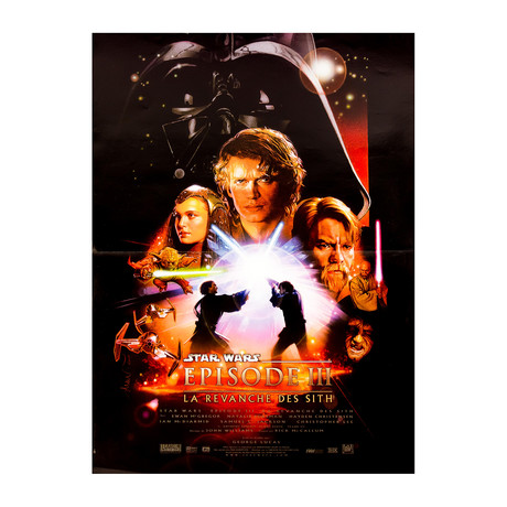 Movie Poster // Star Wars: Episode III - Revenge Of The Sith // French Edition