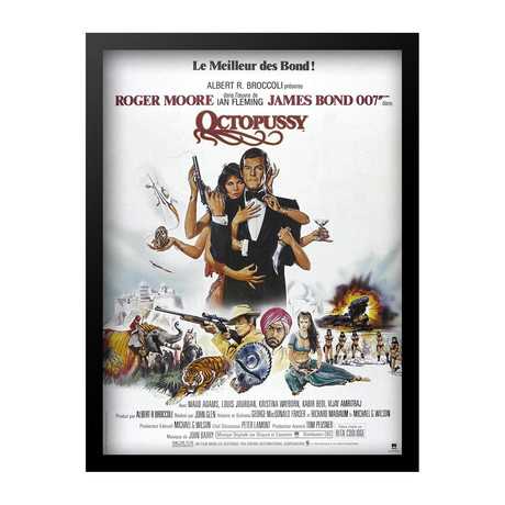 Movie Poster // Octopussy // French Edition