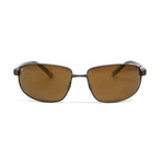 Serengeti 7600 // Satin Dark Brown Tortoise + Polarized Lens