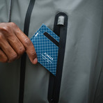Molecule Card Wallet (Blue)