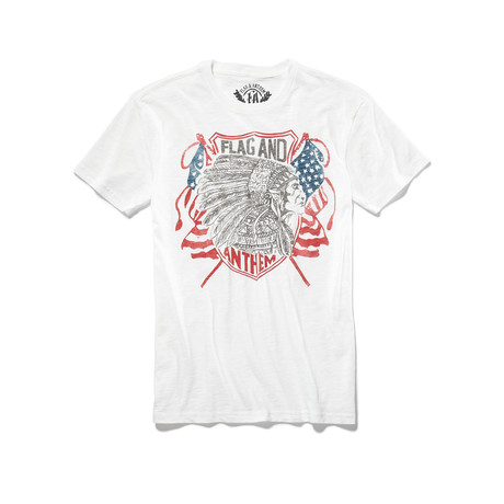 Native Flags Graphic Tee // White (S)