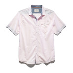 End On End Slub Short Sleeve Shirt // Pink (XL)