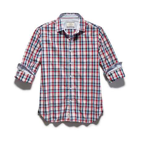 Multicolor Gingham Shirt // Fig (S)