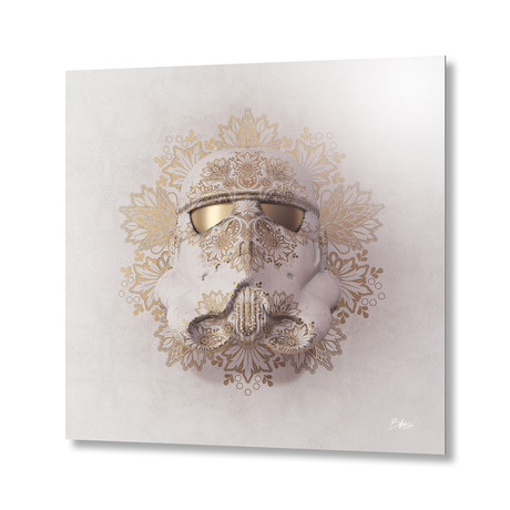 May The Force Be With You // Aluminum Print (16"W x 16"H x 1"D)