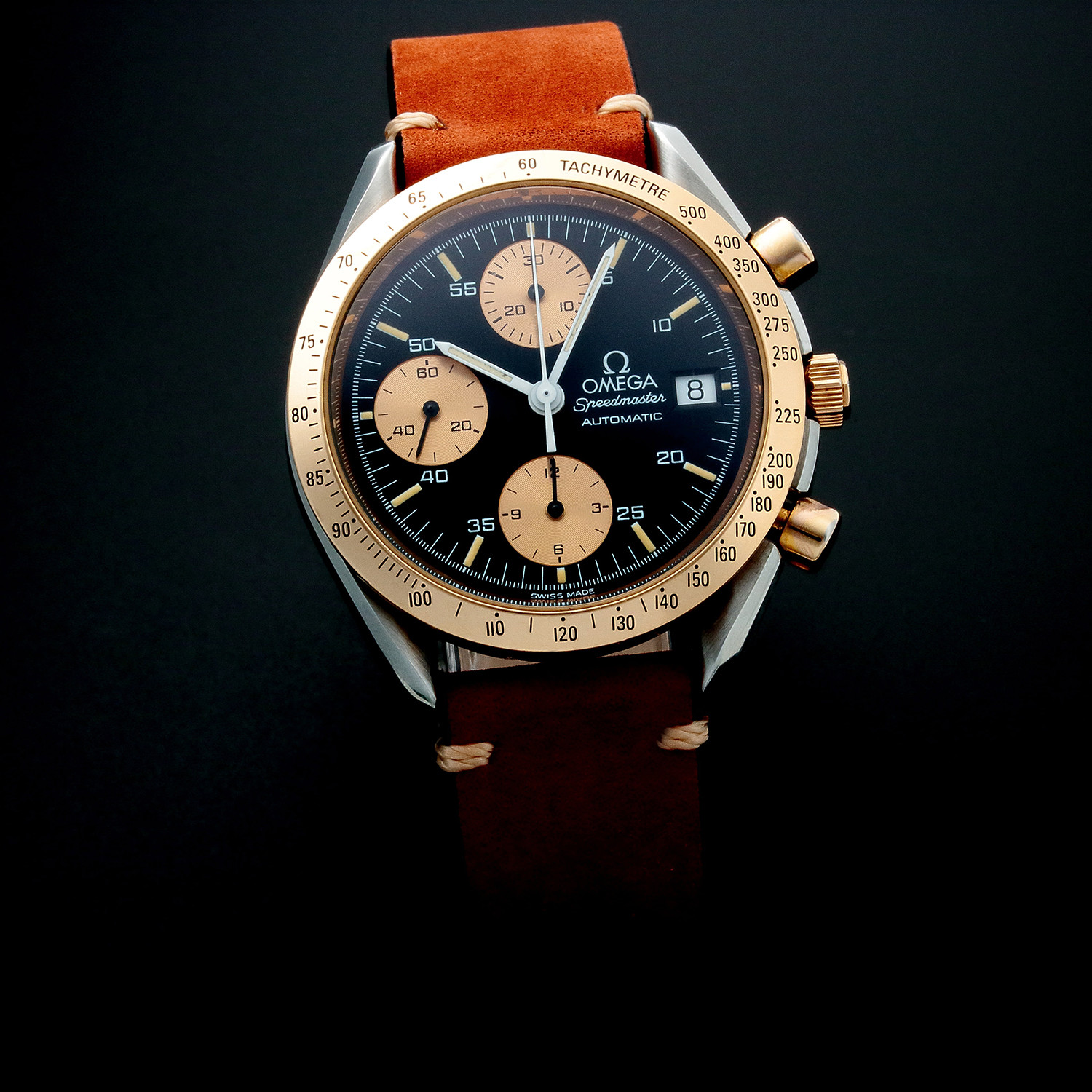 Omega Speedmaster Date Automatic // 35205 // Pre-Owned - Incredible ...