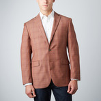 Wool Sport Coat // Orange Plaid (US: 40S)